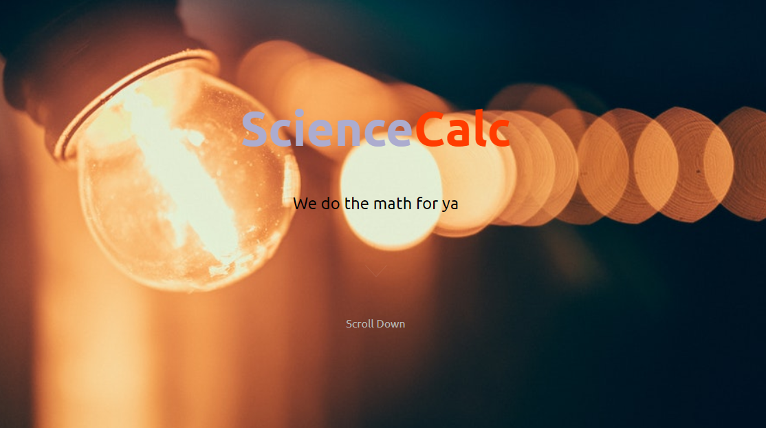This Website helps with calculations when solving math problems.